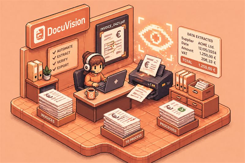 DocuVision — extraction de données de documents