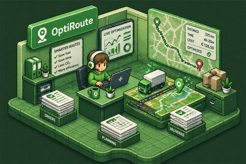 OptiRoute — optimisation des opérations terrain