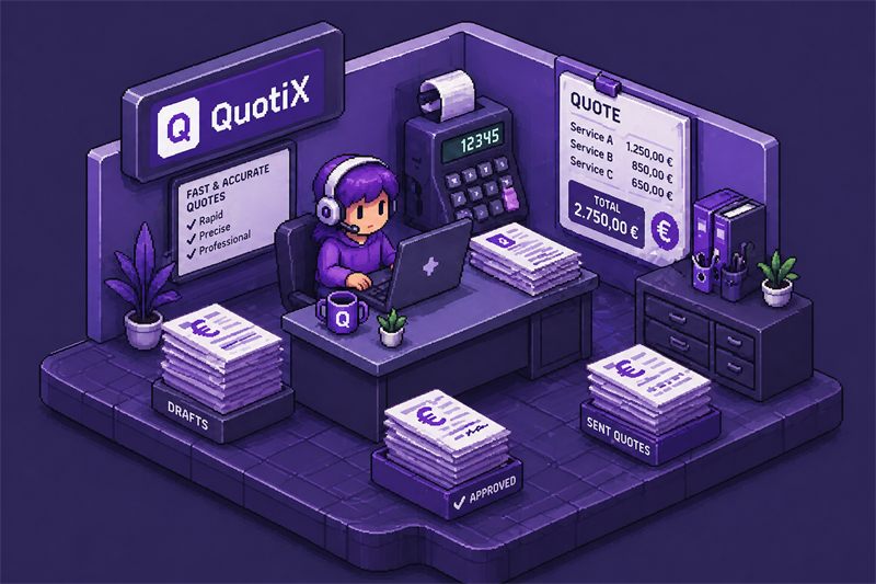QuotiX — génération de devis par IA